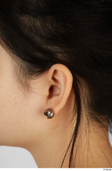 Ear Woman Asian Casual Slim Street photo references